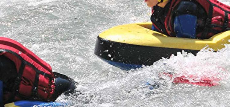 Hydrospeed (nage en eaux vives) dans les Alpes